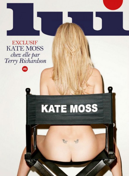 Kate Moss goes naked, again